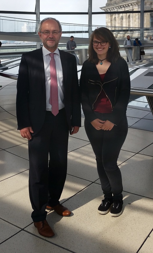 Volkmar Klein und Pia Bartsch