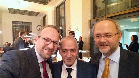 Christoph Waffenschmidt, Houcine Abassi und Volkmar Klein