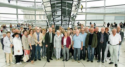 Besuchergruppe in Berlin bei Volkmar Klein