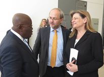 Nana Akufo Addo mit Volkmar Klein