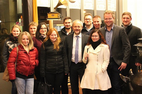 Siegener Zukunftsakademie yu Besuch in Berlin